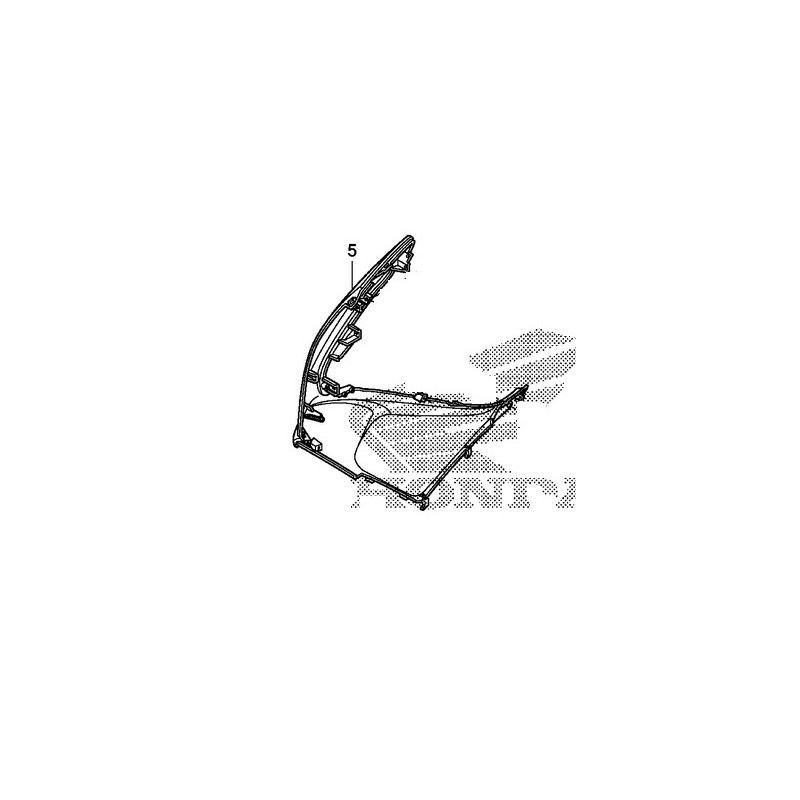 Правая передняя боковая панель Honda PCX 125/150 v1 v2