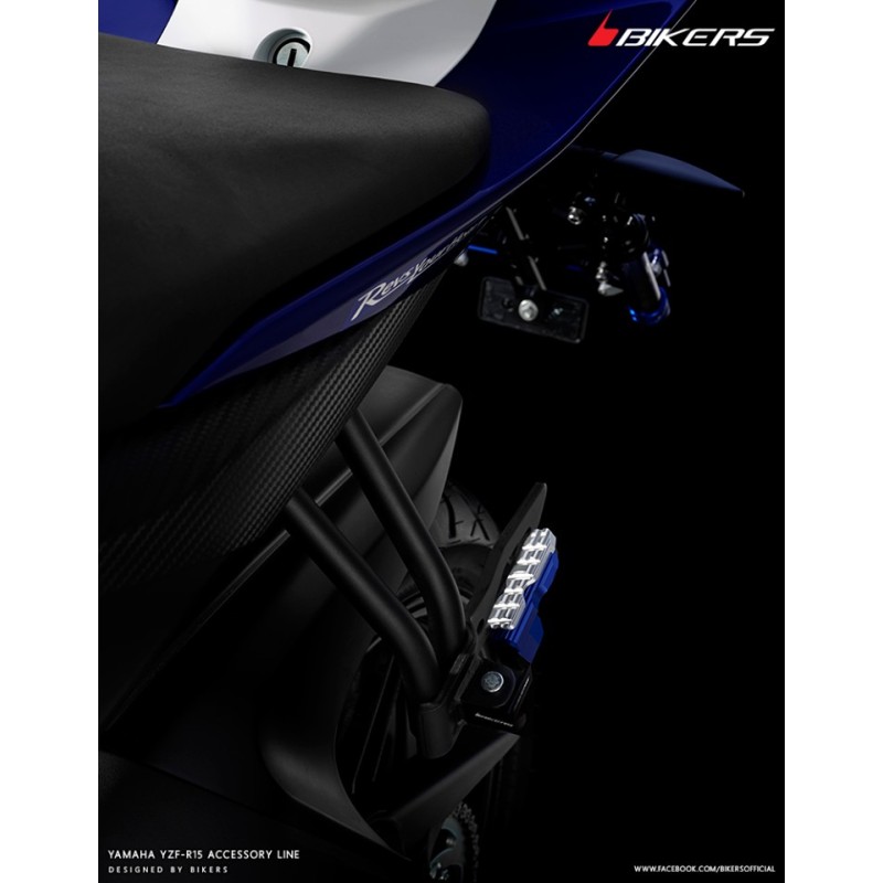 Пассажирские подножки BIKERS Yamaha YZF R15