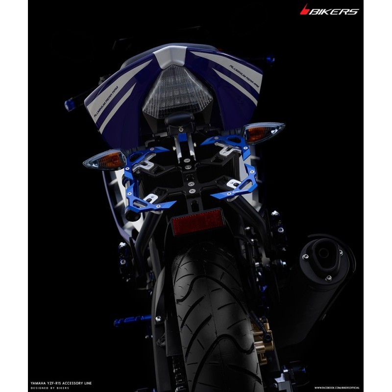 Регулируемый кронштейн номерного знака BIKERS Yamaha YZF R15