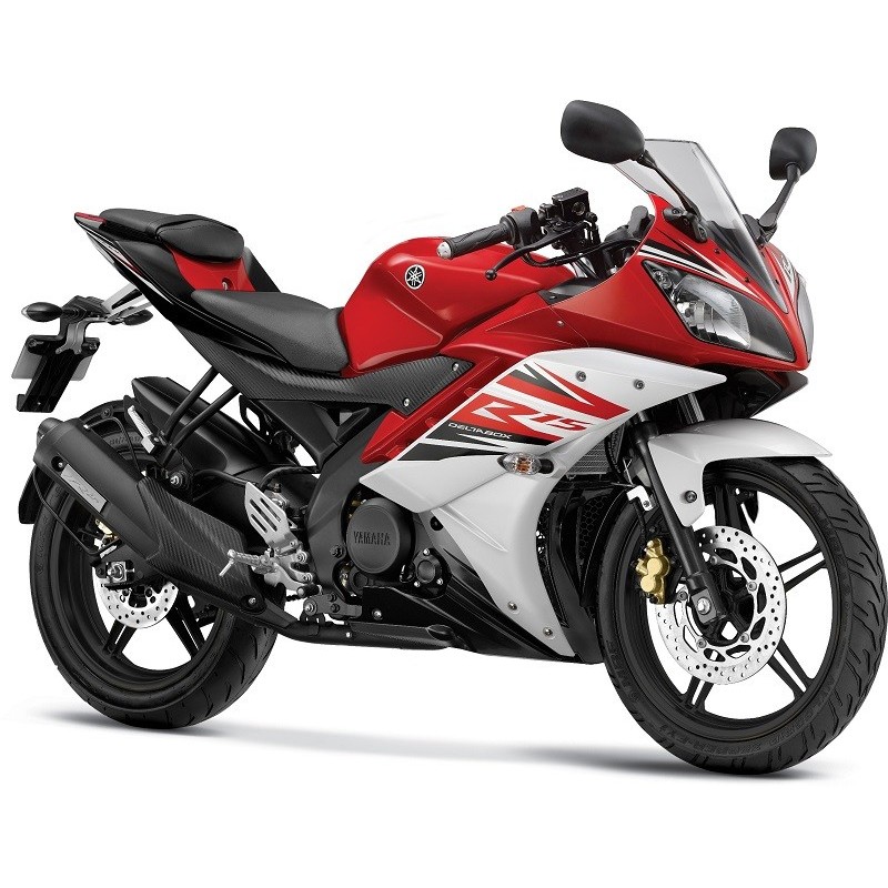 Комплект красных наклеек 2014 Yamaha YZF R15