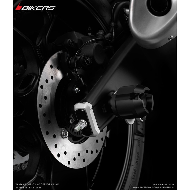 Слайдер оси заднего колеса BIKERS Yamaha MT-03 / MT-25