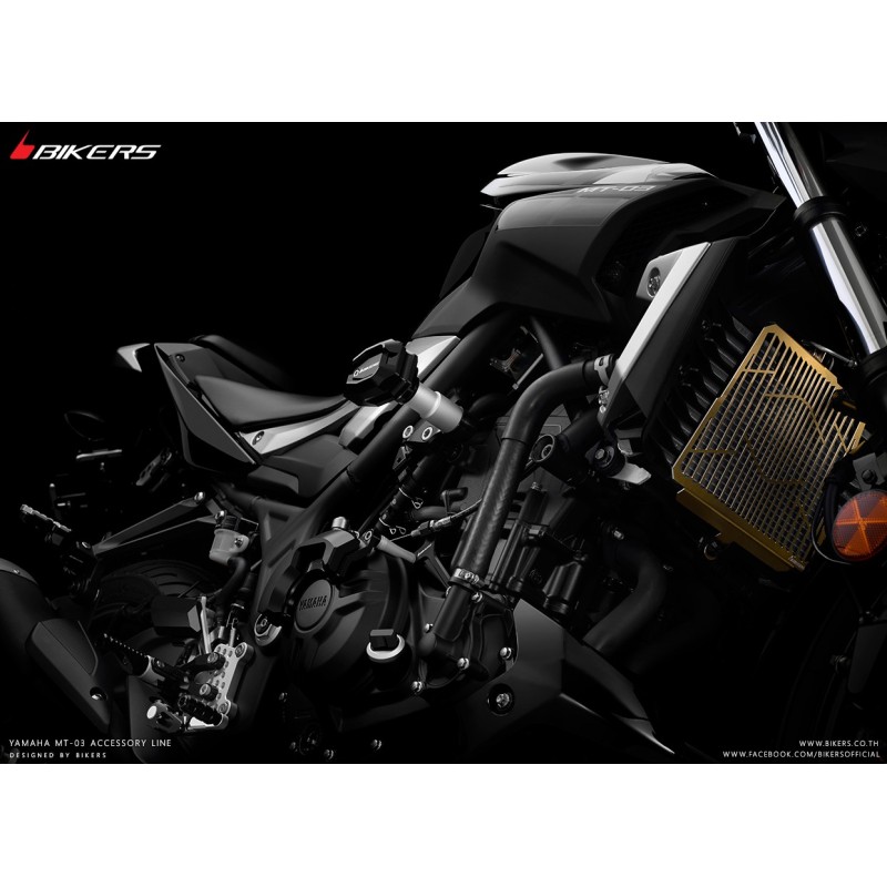 Правая защита двигателя BIKERS Yamaha MT-03 / MT-25