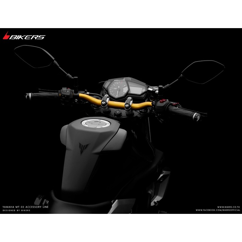 Комплект зажимов руля Fat Bar 28.6mm BIKERS Yamaha MT-03 / MT-25