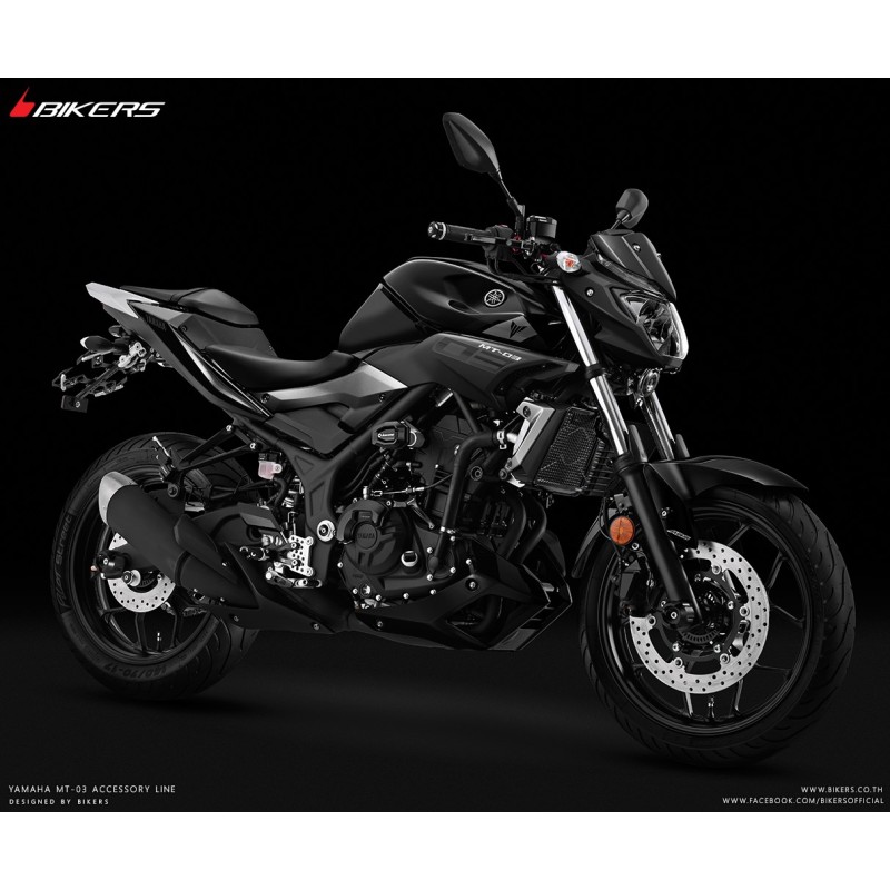 Защита радиатора из нержавеющей стали BIKERS Yamaha MT-03 / MT-25