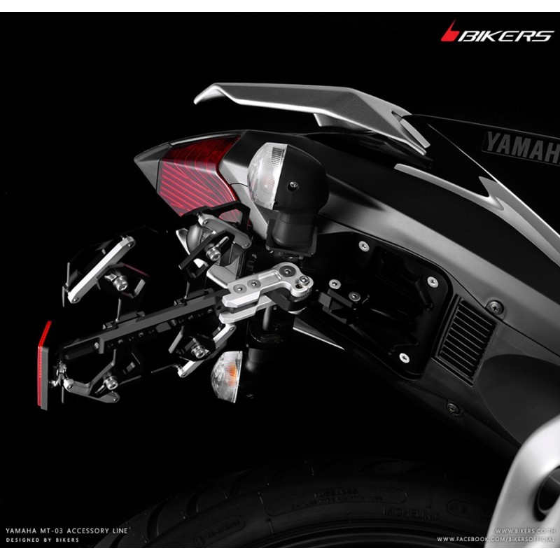 Регулируемый кронштейн номерного знака BIKERS Yamaha MT-03 / MT-25