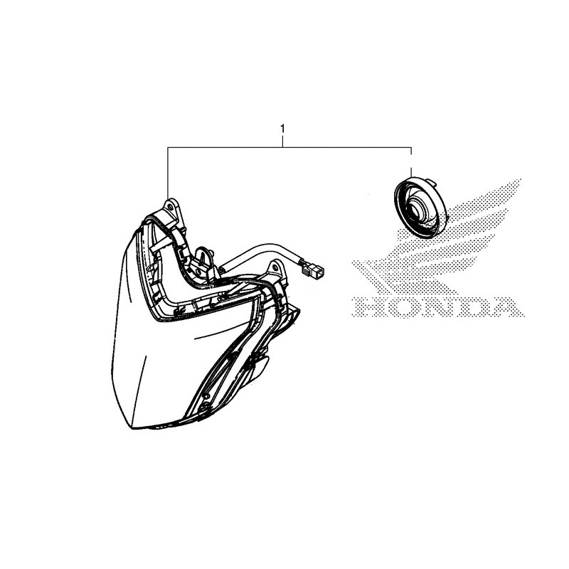 Фара Honda CBR 650F