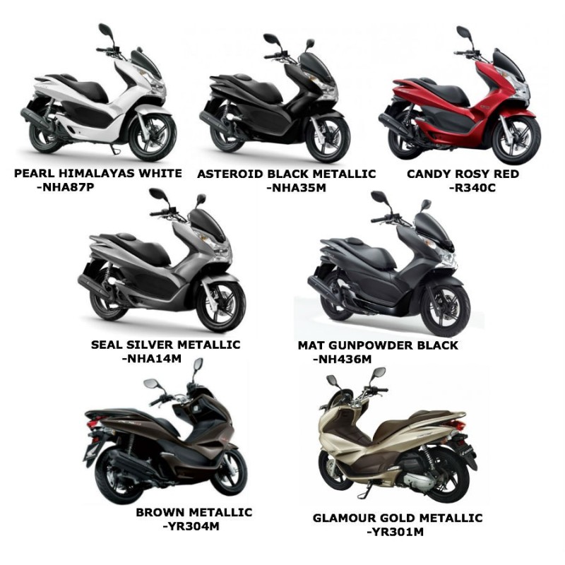 Верхняя задняя панель Honda PCX 125/150 v1 v2