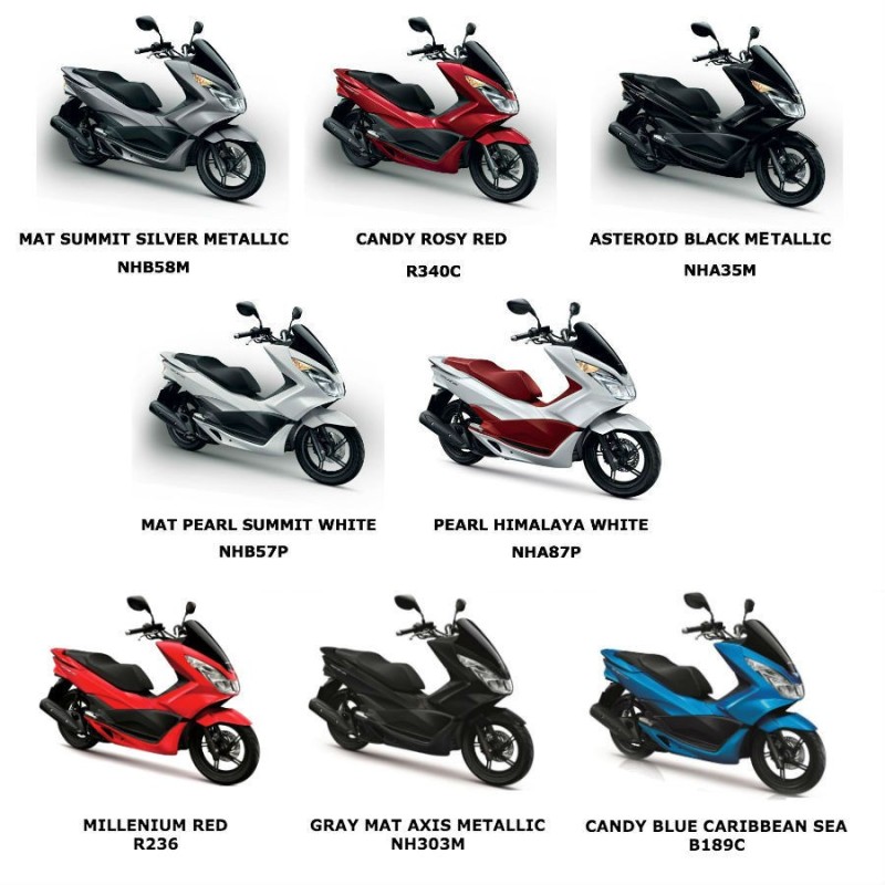 Верхняя задняя панель Honda PCX 125/150 v3 2014 2015 2016 2017