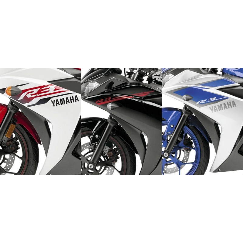 Комплект наклеек левого переднего обтекателя Yamaha YZF R3 2015