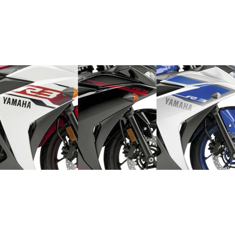 Комплект наклеек правого переднего обтекателя Yamaha YZF R3 2015