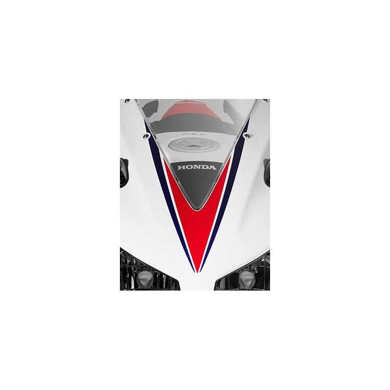Декоративная полоса верхнего обтекателя Honda CBR300R Bicolor White/Red 2015