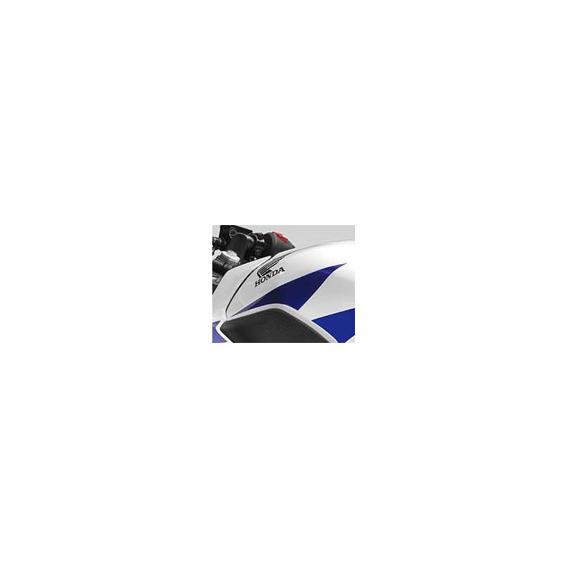 Левая передняя декоративная полоса топливного бака Honda CBR300R Bicolor White/Red