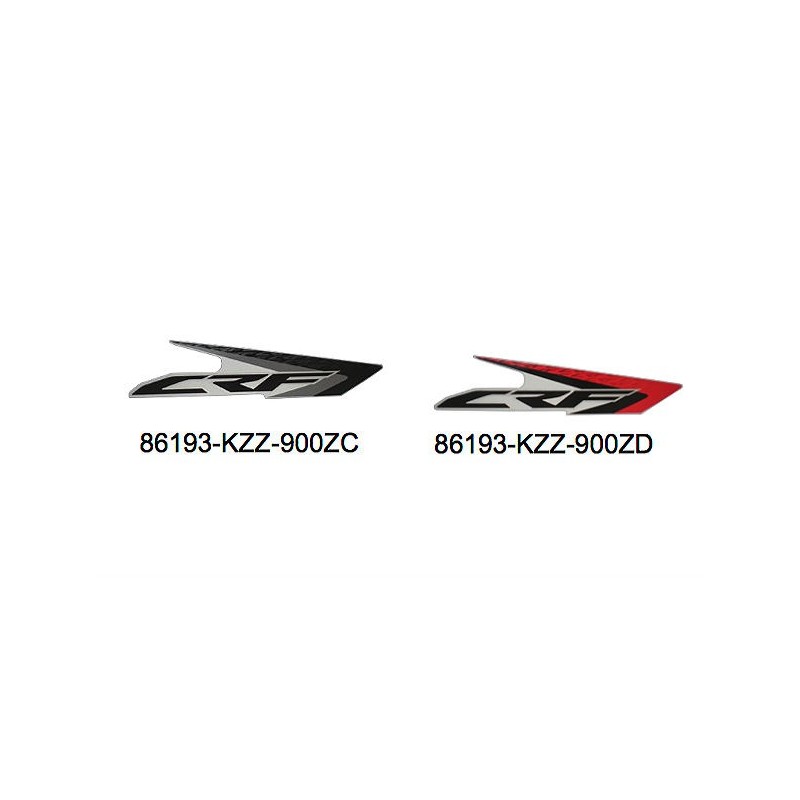Декоративная полоса правой облицовки Honda CRF 250L 2012