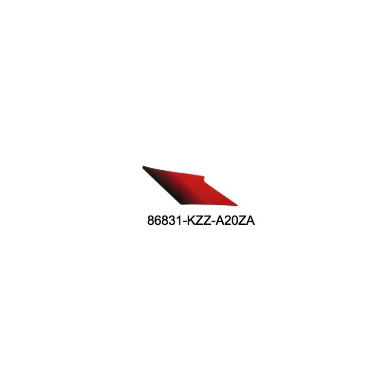 Декоративная полоса правой боковой панели Honda CRF 250M 2013