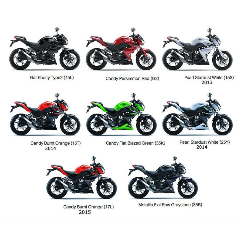 Левый нижний обтекатель Kawasaki Z250