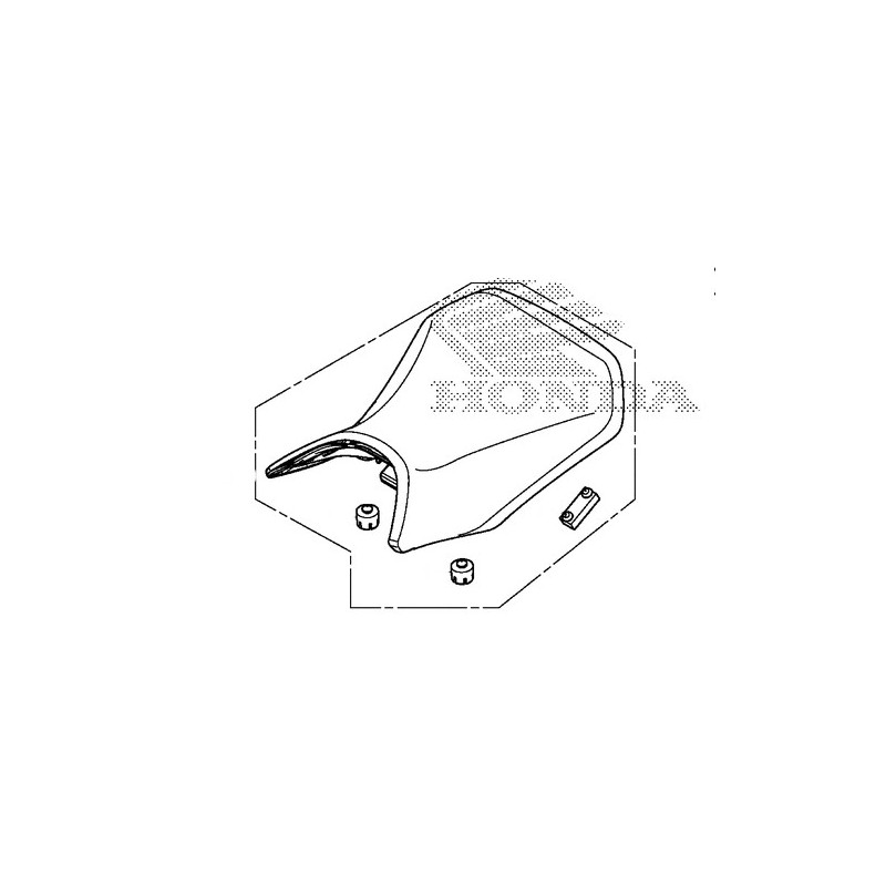 Одноместное водительское сиденье Honda CB500F 2016 2017 2018
