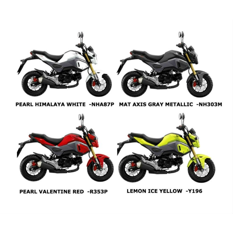 Наклейка Honda MSX GROM 125SF