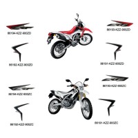 Наклейки / декоративные полосы CRF250L