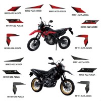 Наклейки / декоративные полосы CRF250M