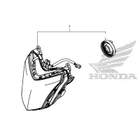 Фары и указатели поворота CBR 650F