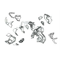 Внутренняя облицовка Forza 350 2021 2022