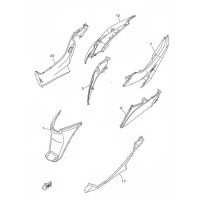 Боковая крышка Tricity 125