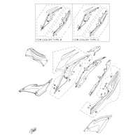 Задняя облицовка YZF R3 / R25