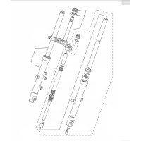 Передняя вилка YZF R15