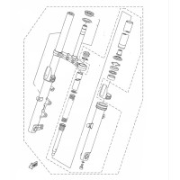 Передняя вилка MT-03 / MT-25