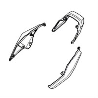 Задний обтекатель MSX GROM 125SF 2016/20