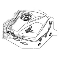 Топливный бак CBR500R 2016/17